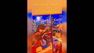 Genshin impact X McDonald’s #Genshinimpact #Collab #McDonalds