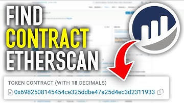 How To Find Token Contract Address On Etherscan