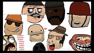 Tf2 characters as rage comic!!!!
