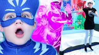 pj masks in real life no more jumping on the bed world sleep day 2021 pj masks official