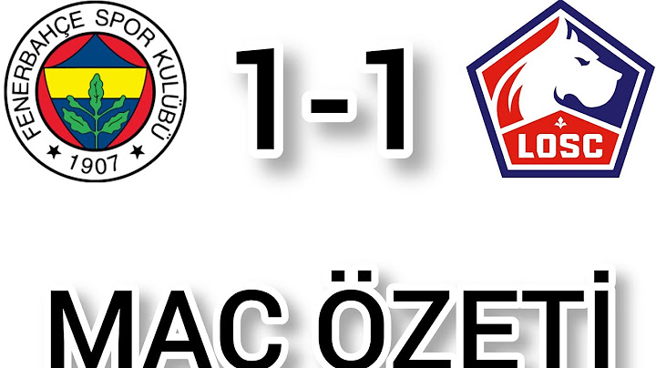 Fenerbahçe 1-1 Lille HD Maç Özeti Şampiyonlar Ligi 3.Ön Eleme Turu