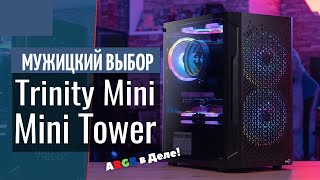 Корпус Mini-Tower - Наше всё. Обзор доступного корпуса для ПК Aerocool Trinity.