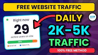 Free Website Traffic 2026 | Get 100% Organic Traffic From Google