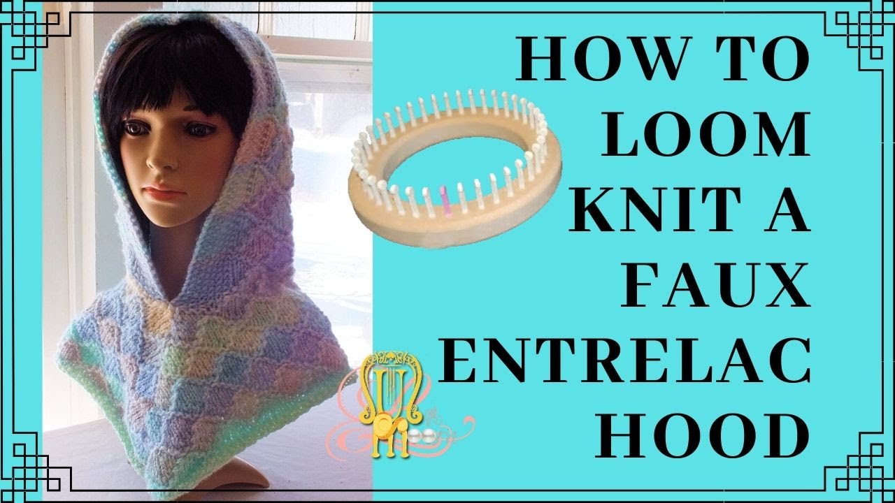 hoodoo meaning How to Loom Knit a Faux Entrelac Hood