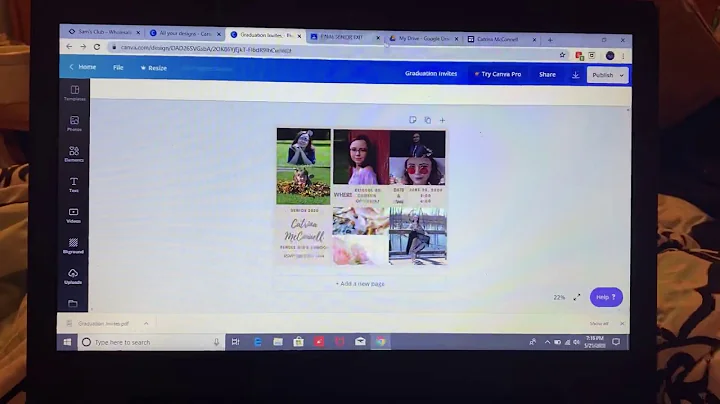 how to add from canva onto google classroom