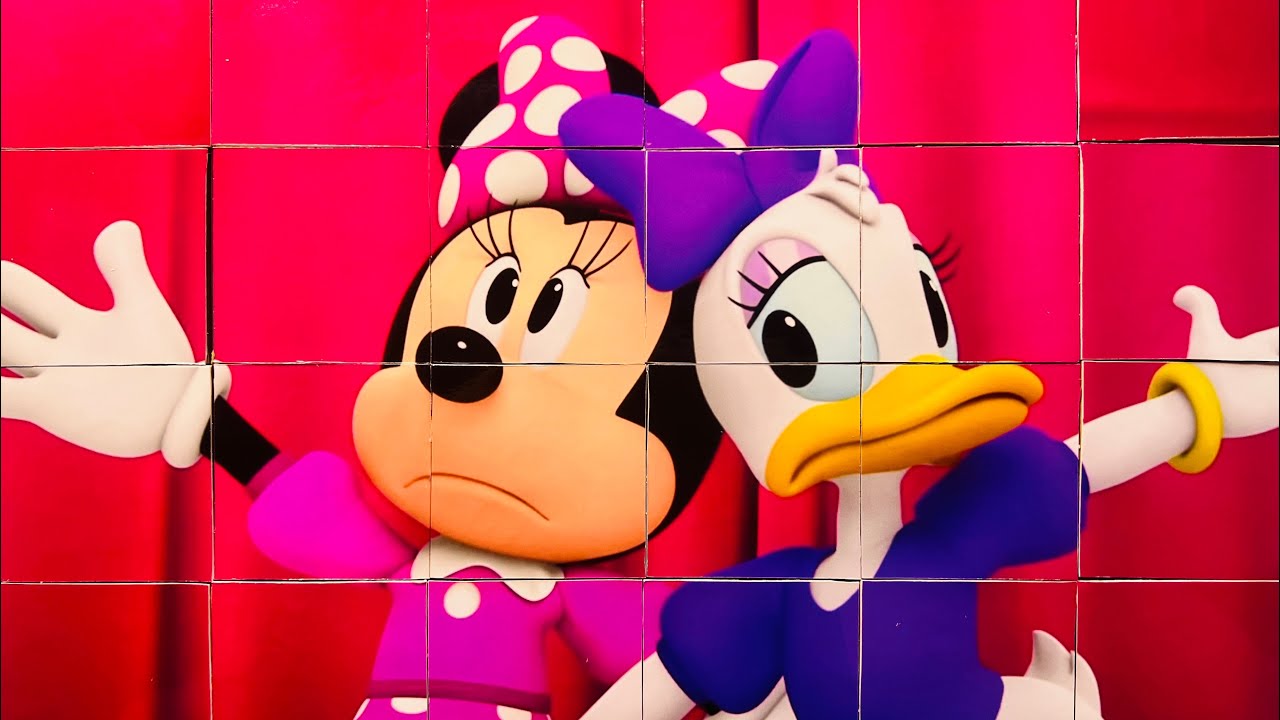 Minnie Mouse 🎀 and Daisy Duck 🎀Jigsaw Puzzle 🎈 - YouTube