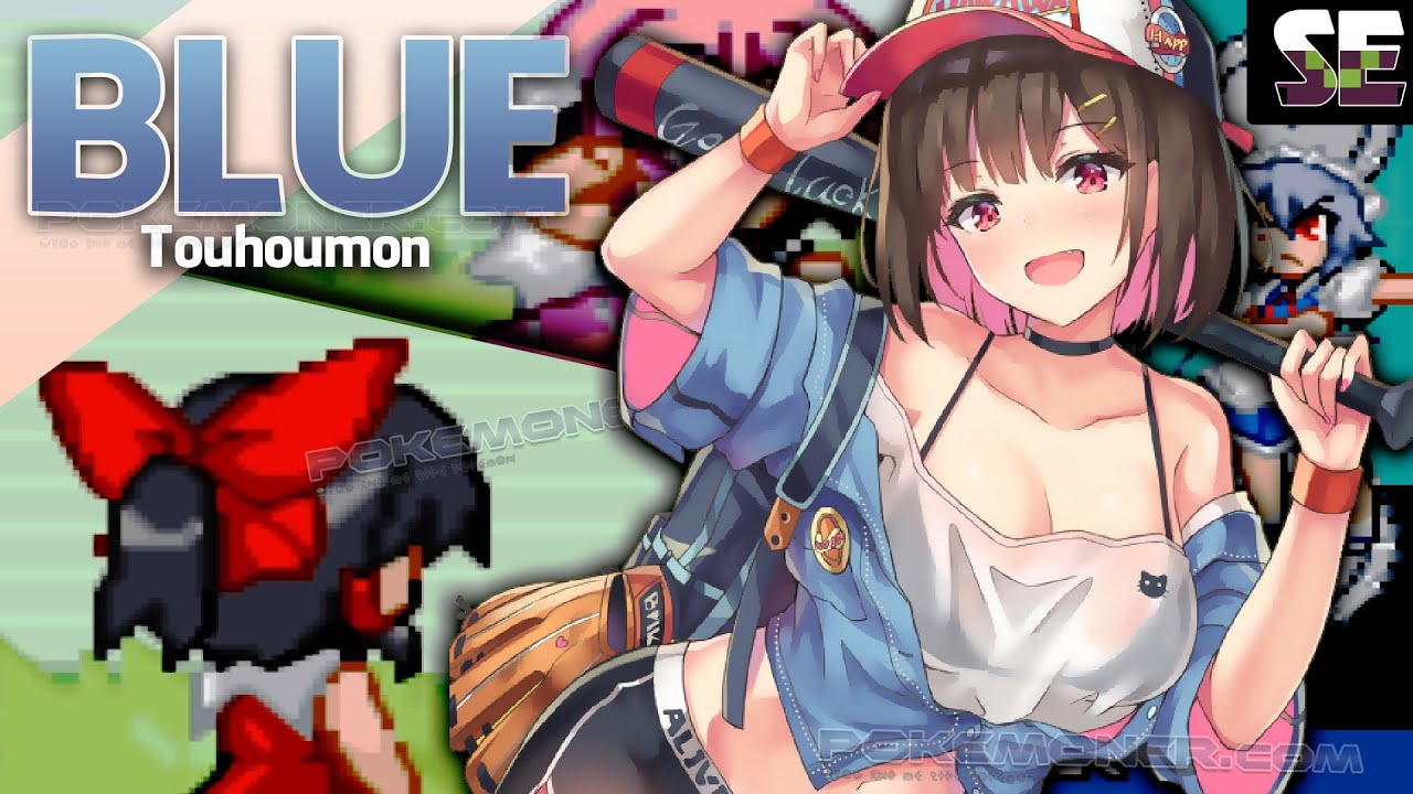 Touhoumon Blue - Reborn a Good Pokemon Game with Touhoumon .. yamate?? 