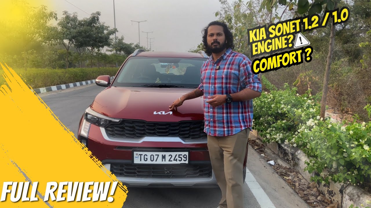 Kia Sonet 1.2 Engine Review | Space & Performance Explained I Compact SUV but Only 4 Comfortable?