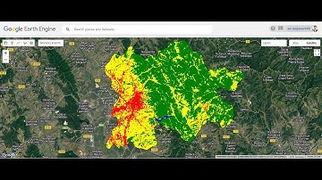 How to make Land use and Land cover Change detection using Google Earth Engine for big region || GEE