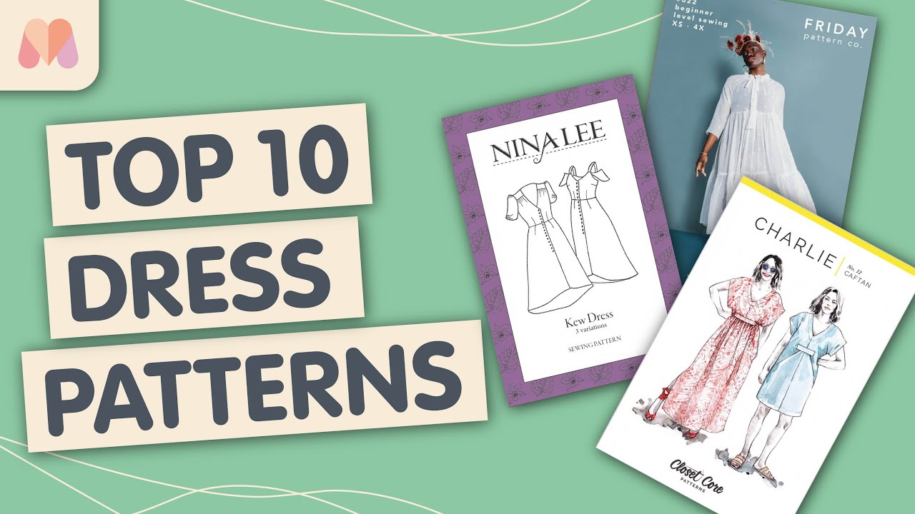 Top 10 Ladies Summer Dress Sewing Patterns 
