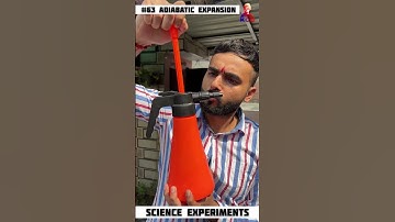 adiabatic expansion | class 11 | physics experiments #physics #experiment