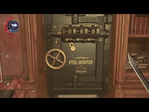 Cracking the safe in the Overseer office Dishonored 2