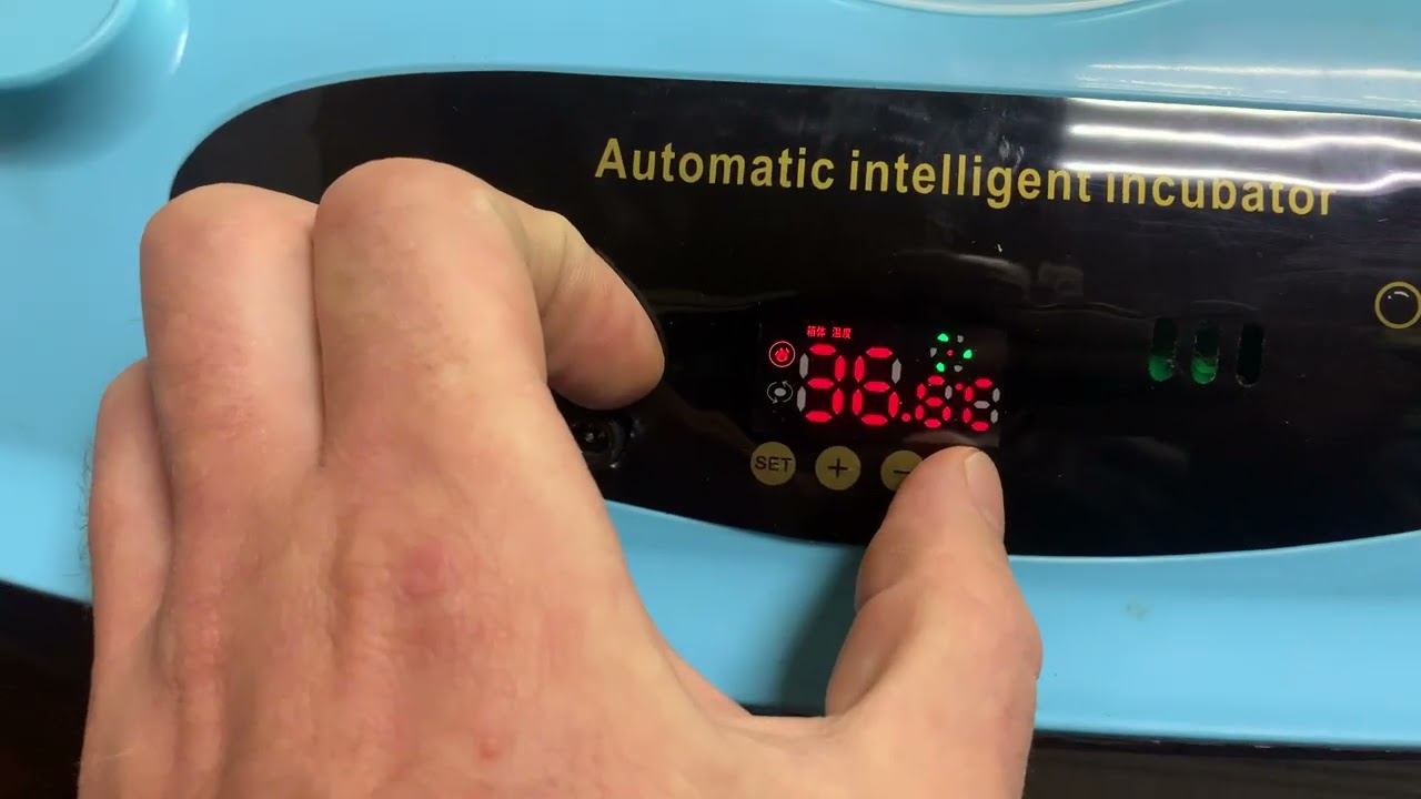 Автоматический инкубатор, настройка режимов.