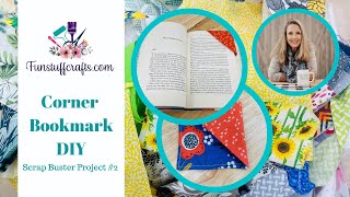 Corner Bookmark Scrap Buster Project #2