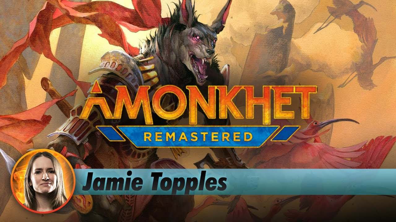 Jamie Topples Drafts Amonkhet Remastered | MTG Draft Gameplay