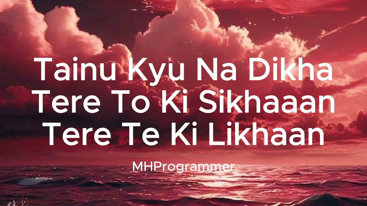 The Lyrics of 'Husn Tera Tuba Tuba' Explained