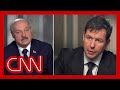 Why would I do that on CNN?: Belarusian President gets frustrated in interview