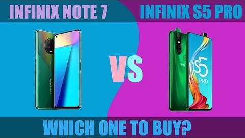 Infinix Note 7 vs Infinix S5 Pro | Which One Should You Buy | Phone Comparison