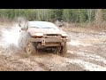 Lifted AVEO On ATV Tires First MUD RUN