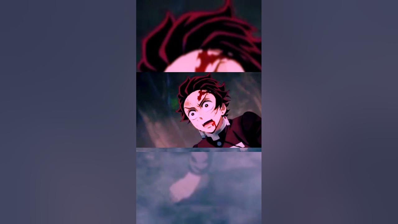 Tanjiro scared 😨😱 ( shocked 😭😳 ) Demon slayer amv # Animespeak 👍# viral ...