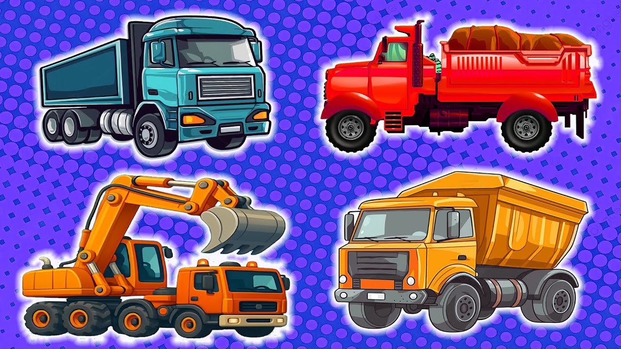 Construct the Ultimate Fleet: Dump Truck, Excavator, and Tipper Truck in Action | Vehicles Animation