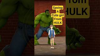 NEXTBOT CHASE PART - 2 ( Saving A girl From Hulk) #gmod #roblox #shorts #funny #scp #fyp #garrysmod