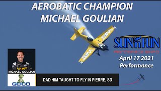 Michael Goulian at SUN 'n FUN - April 17, 2021 Michael Goulian at SUN 'n FUN - April 17, 2021
