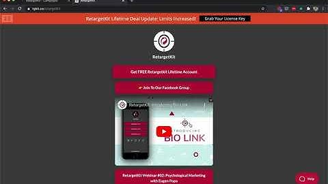 RetargetKit: Custom Scripts in Bio Link