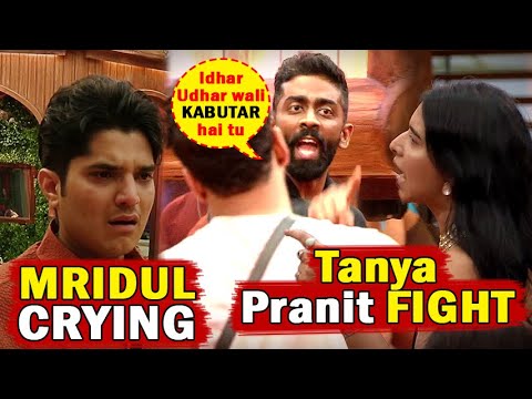 Bigg Boss 19 Today Episode Promo Farhana Vs All Mridul CRYING Pranit Tanya Fight BB19