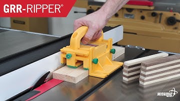 Save Your Fingers From The Table Saw and Get a GRR-RIPPER. What Are You Waiting For?