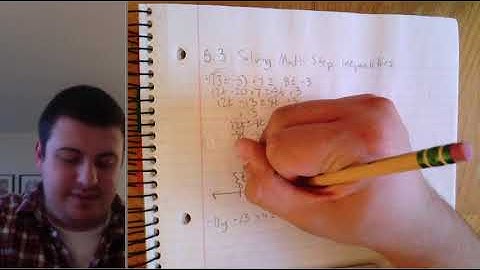 5.3 Solving Multi-Step Inequalities