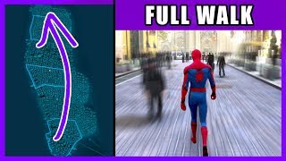 Full Walk Across The Map (ASMR) | Spider-Man (PS4) screenshot 4
