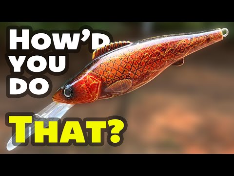 Lure Painting - How I accidentally created an ancient looking lure