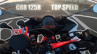 Honda Cbr 125R 2015 Real Acceleration & Top Speed