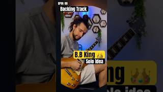 B.B. KING Solo Idea over BLUES Backing Track in C Minor | 80 bpm