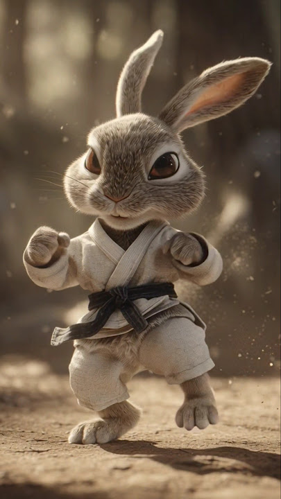 Rabbit Kung fu master