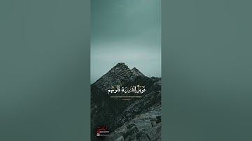 أفمن شرح الله صدره للإسلام | سورة الزمر | القارئ ياسر الدوسري