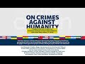 ON CRIMES AGAINST HUMANITY