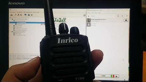 Test Zello & TS3 run on Inrico T199