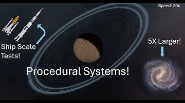 Ship comparisons, procedural systems, more SCALE! Space 4X Game Devlog #3