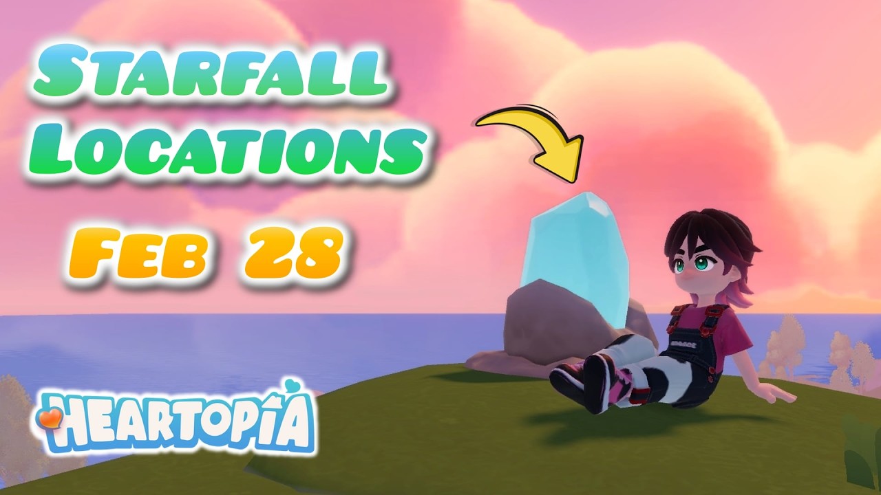 February Sarfall Meteor Shower: All Starfall and Doris Location on Feb 28 in Heartopia ...