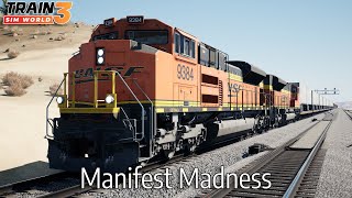 Manifest Madness  Cajon Pass  SD70ACe  Train Sim World 3