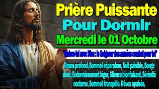 🙏 PRIERE du SOIR | Mercredi le 01 Octobre avec Évangile du Jour paroles et Psaumes puissants.