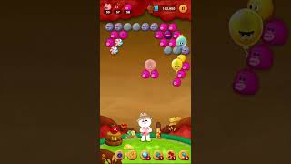 LINEバブル2 1701 ハード 銀コニー 初挑戦クリア