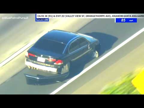 Florida Man Runs From Cops Till Wheels Fall Off LITERALLY