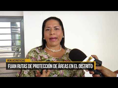 Fijan rutas de protección de áreas en el distrito