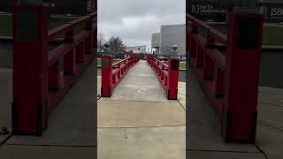 Located at Big Springs Park in Huntsville AL - the Red Bridge Located at Big Springs Park in Huntsville AL - the Red Bridge