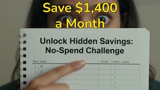 The No-Spend Challenge Money Move: Find $1,400/Month in Unconscious Spending