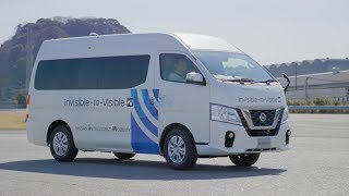 Nissan and Docomo test Invisible-to-Visible technology using 5G in moving vehicle
