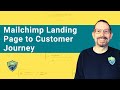 Mailchimp Landing Page Lead Magnet with Customer Journey